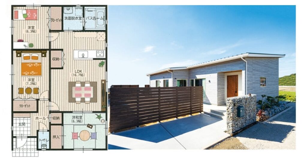 30坪・3LDK【総額1,900万円】家事楽回遊動線